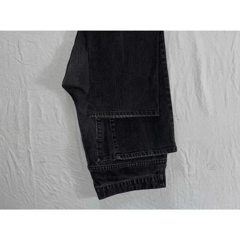 Ralph Lauren Classic Straight 5-Pocket Stretch Denim Jeans. LRL Logo. Women's 14 - Picture 3 of 9